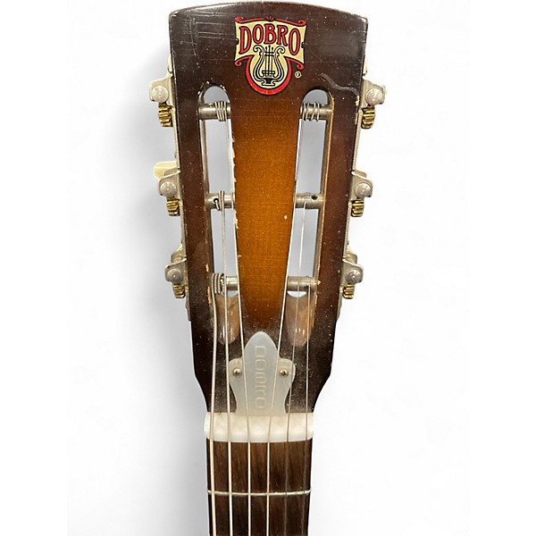 Used Dobro Hound Dog Round Neck 2 Color Sunburst Resonator Guitar