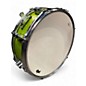 Used PDP by DW 14X5 New Yorker Snare Lime Green Sparkle Drum