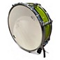 Used PDP by DW 14X5 New Yorker Snare Lime Green Sparkle Drum