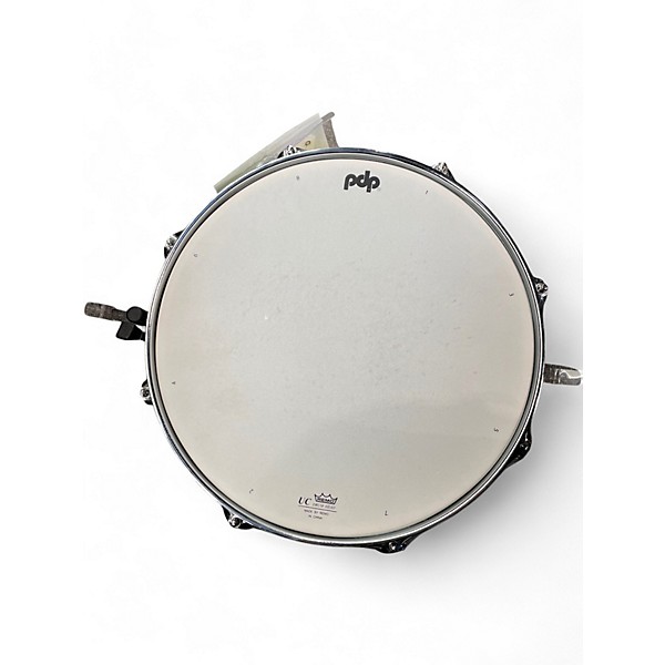 Used PDP by DW 14X5 New Yorker Snare Lime Green Sparkle Drum