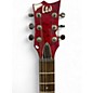 Used Ltd Ec100qm Red Solid Body Electric Guitar
