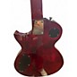 Used Ltd Ec100qm Red Solid Body Electric Guitar