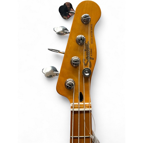 Used Squier Classic Vibe Telecaster Bass Mocha Electric Bass Guitar