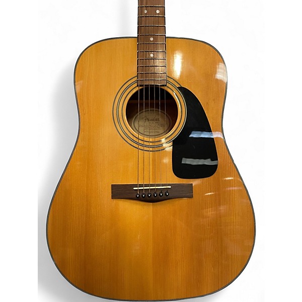 Used Fender DG8S Natural Acoustic Guitar