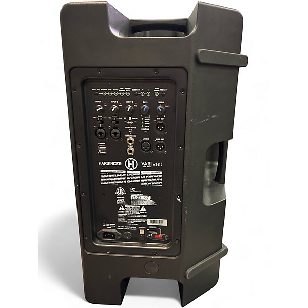 Used 2023 Harbinger VARI V3412 Powered Speaker