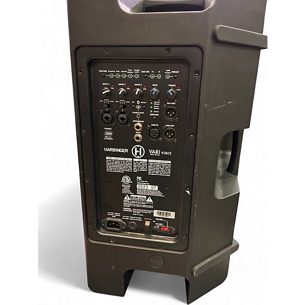 Used 2023 Harbinger VARI V3412 Powered Speaker