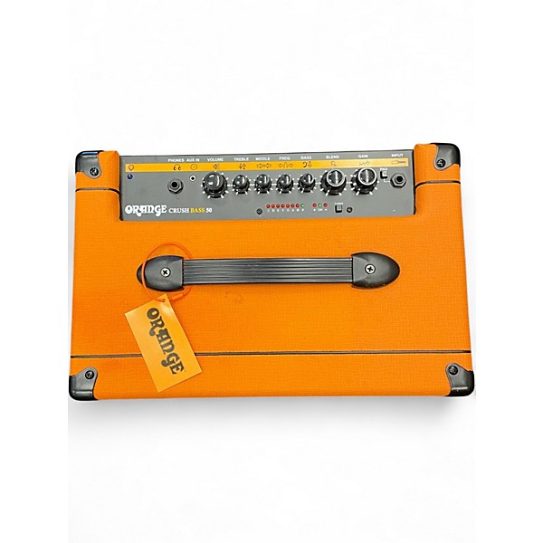 Used Orange Amplifiers CRUSH BASS 50 50W Bass Combo Amp