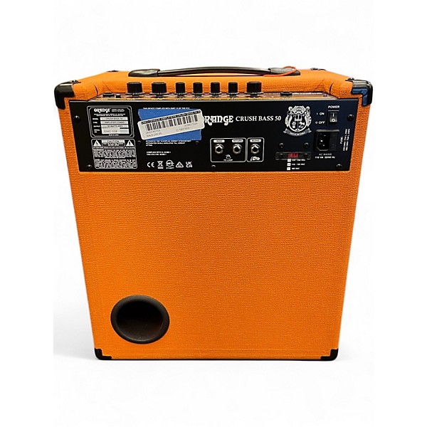 Used Orange Amplifiers CRUSH BASS 50 50W Bass Combo Amp