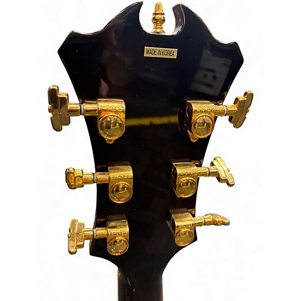 Used Carlo Robelli D-120 AS Manhattan 3 Tone Sunburst Hollow Body Electric Guitar