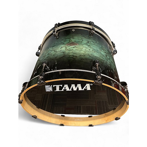 Used TAMA 5 Piece Starclassic Performer Molten Steel Blue Burst Drum Kit