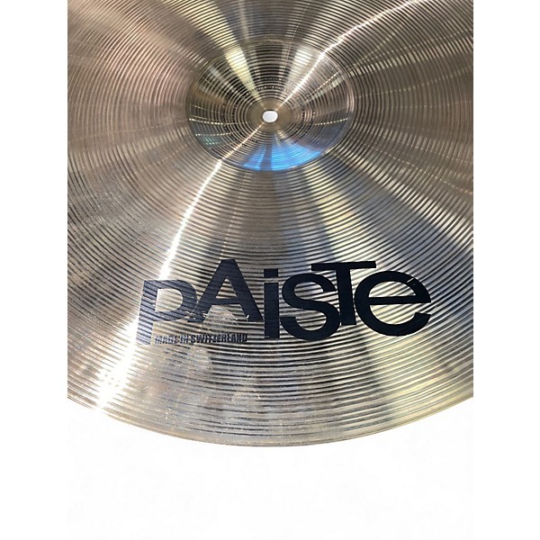 Used Paiste 20in SIGNATURE POWER CRASH Cymbal
