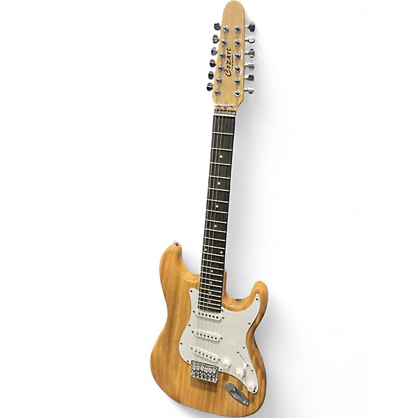Used Cozart S-12 Natural Solid Body Electric Guitar