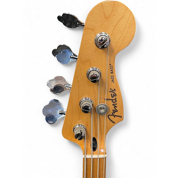 Used Fender PLAYER II JAZZ BASS Yellow Electric Bass Guitar