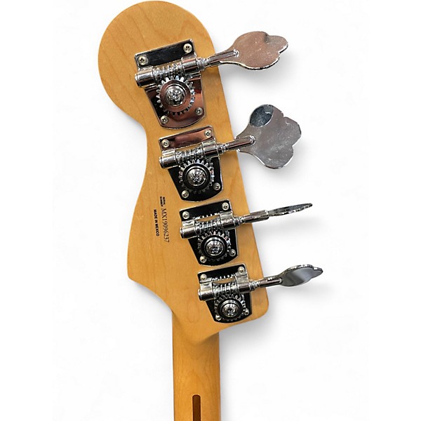 Used Fender PLAYER II JAZZ BASS Yellow Electric Bass Guitar