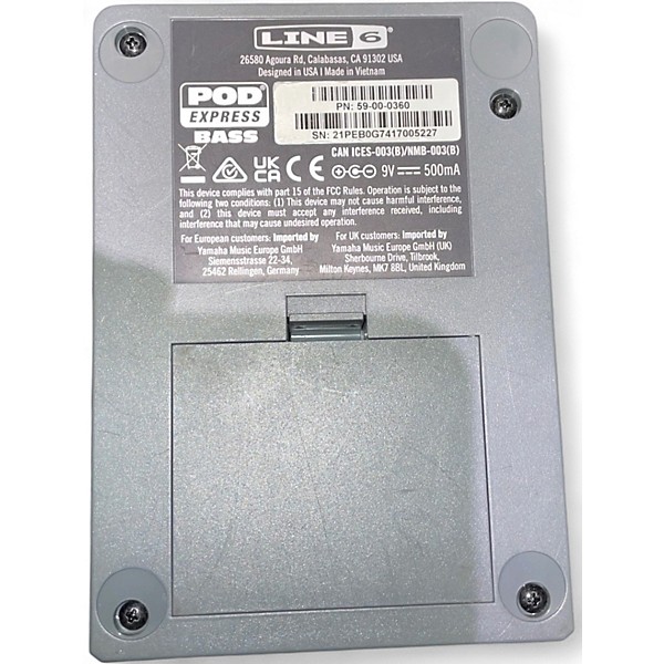 Used 2020s Line 6 Pocket Pod Express Amp Modeler Effect Processor