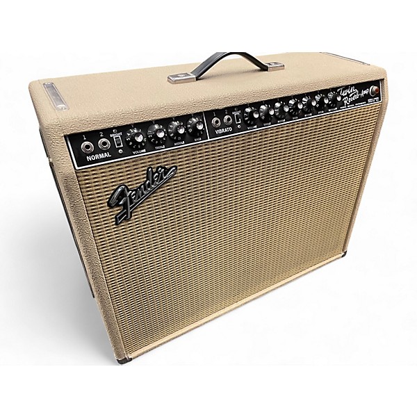 Used Fender 1965 Reissue Twin Reverb 85W 2x12 Tube Guitar Combo Amp