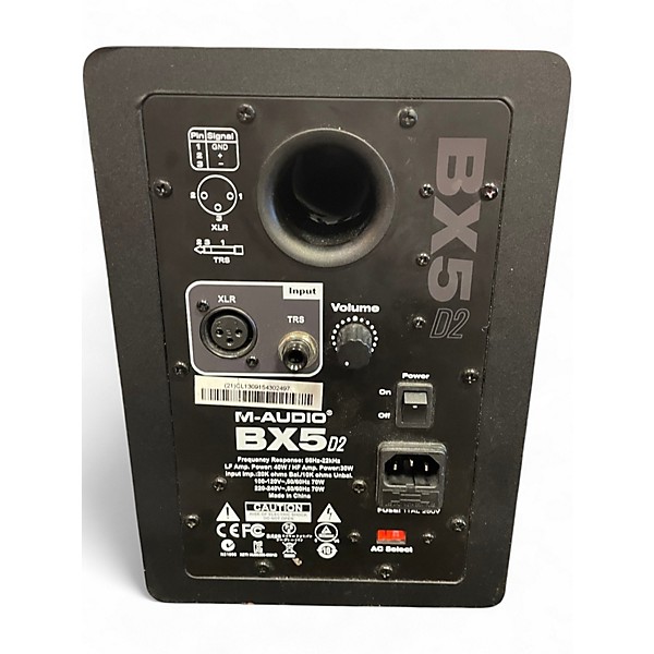 Used M-Audio BX5 D2 Pair Powered Monitor