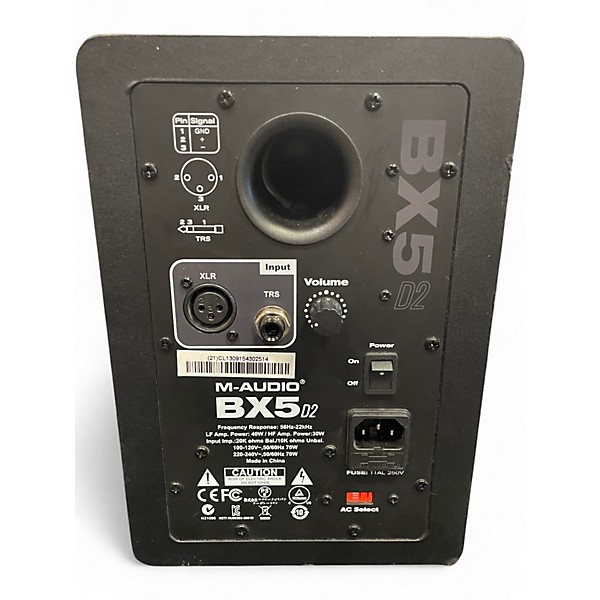 Used M-Audio BX5 D2 Pair Powered Monitor