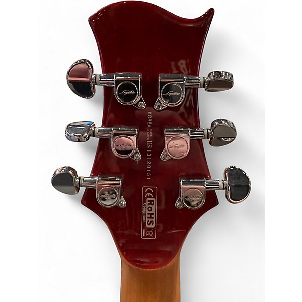 Used Legator Helio DC350 Purple Solid Body Electric Guitar