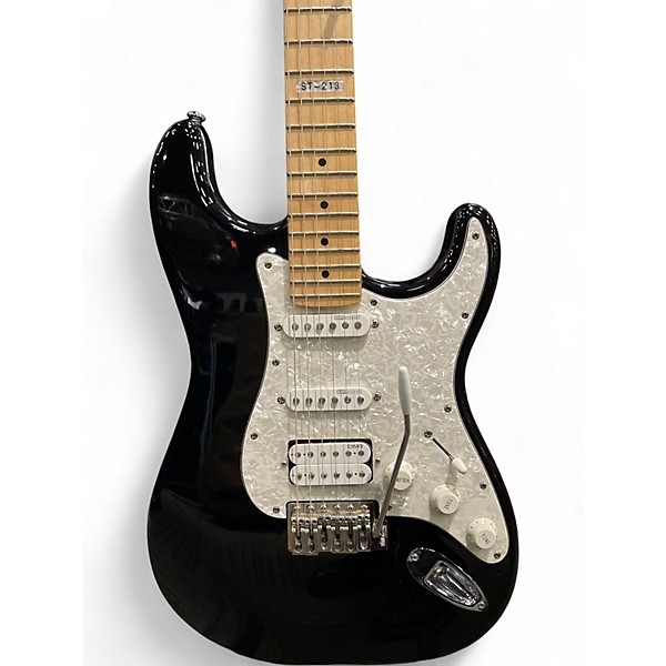 Used ESP LTD ST213 Black Solid Body Electric Guitar