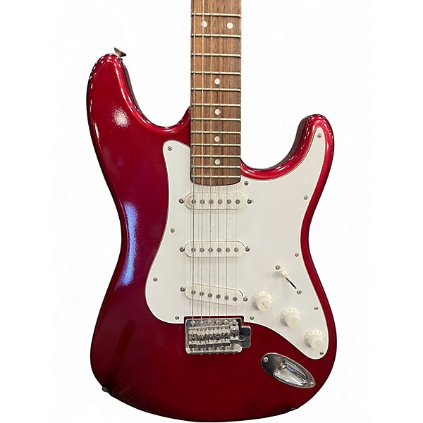 Used Slammer SSS Red Solid Body Electric Guitar