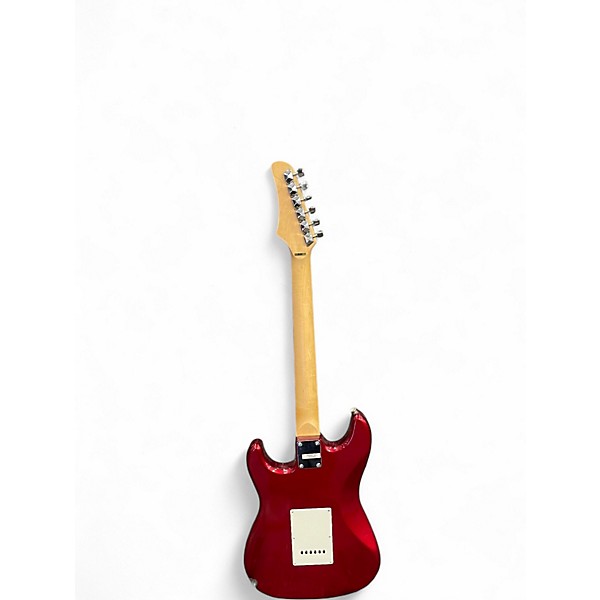 Used Slammer SSS Red Solid Body Electric Guitar