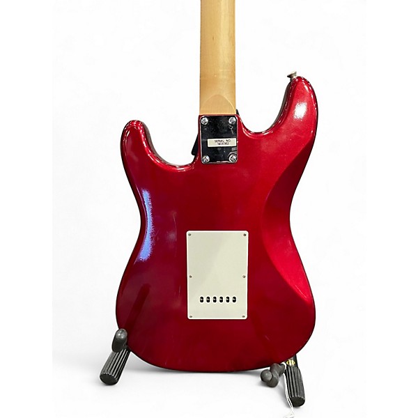 Used Slammer SSS Red Solid Body Electric Guitar