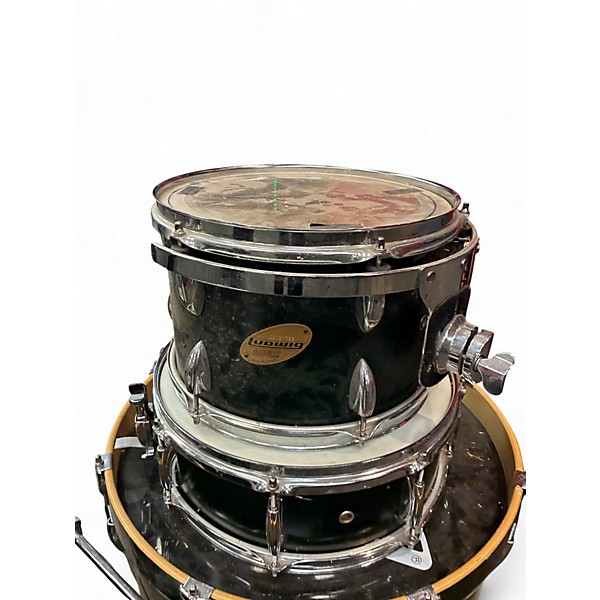 Used Ludwig 5 Piece Accent CS Green Drum Kit