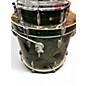 Used Ludwig 5 Piece Accent CS Green Drum Kit