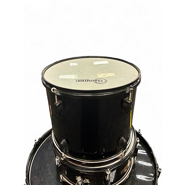 Used Gammon Percussion 3 Piece Junior Black Drum Kit