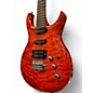 Used Michael Rowan Journeyman Quilted Maple Orange Solid Body Electric Guitar