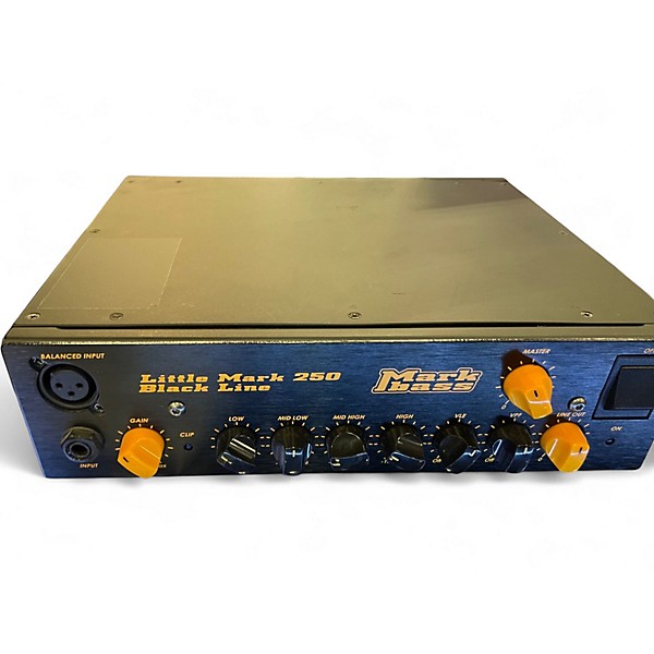 Used Markbass Little Mark Blackline 250 Bass Amp Head
