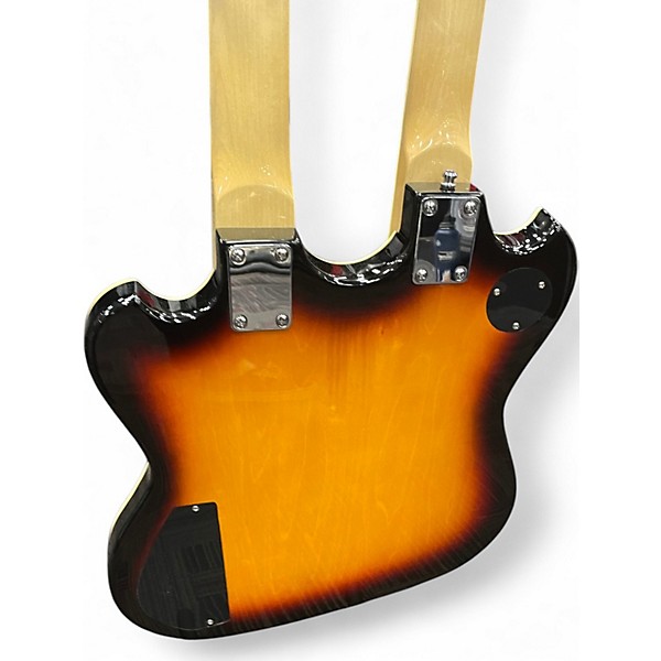 Used Eastwood DOUBLE NECK 4/6 2 Color Sunburst Solid Body Electric Guitar