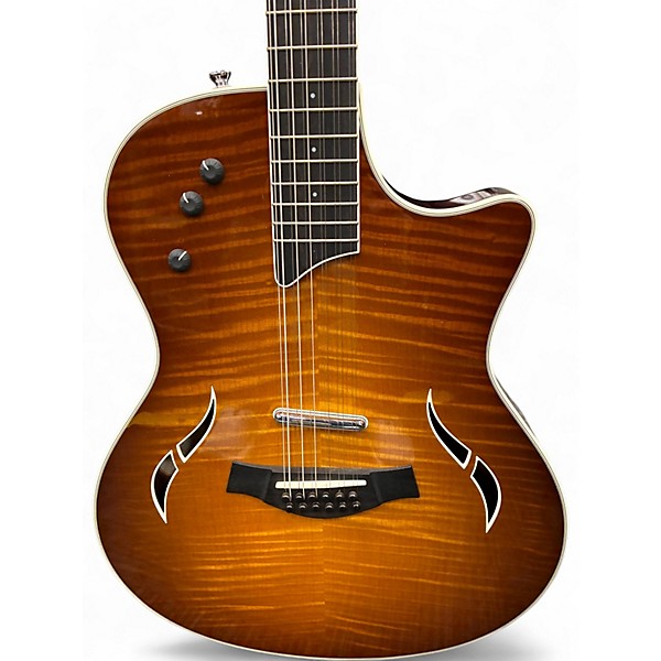 Used Taylor T5S1-12 Slow Iced Tea Hollow Body Electric Guitar