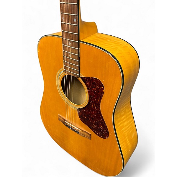 Vintage 1970s Aria 9420 Natural Acoustic Guitar