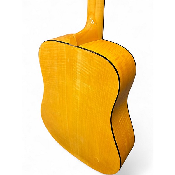 Vintage 1970s Aria 9420 Natural Acoustic Guitar