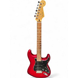 Used Fender Player Stratocaster Candy Apple Red Solid Body Electric Guitar