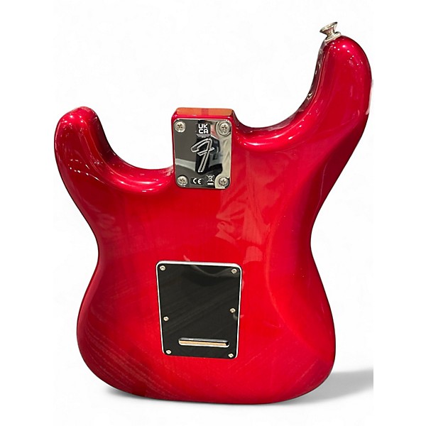 Used Fender Player Stratocaster Candy Apple Red Solid Body Electric Guitar