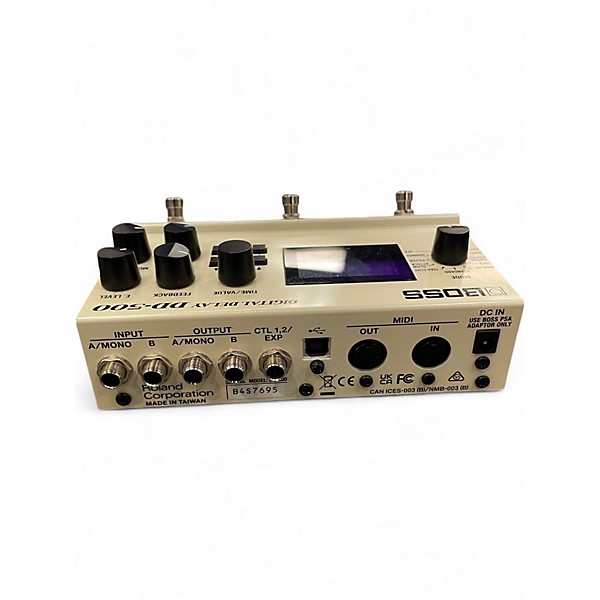 Used BOSS DD500 Digital Delay Effect Pedal