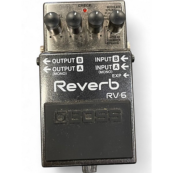 Used BOSS RV6 Digital Reverb Effect Pedal