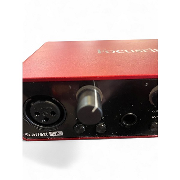 Used Focusrite Scarlett Solo Gen 3 Audio Interface