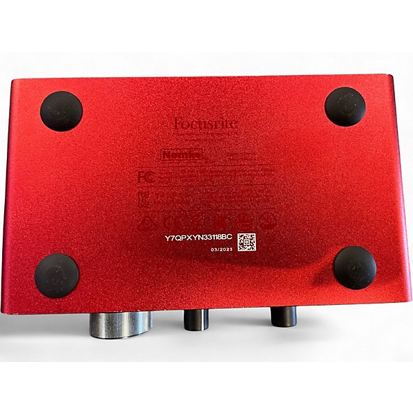 Used Focusrite Scarlett Solo Gen 3 Audio Interface