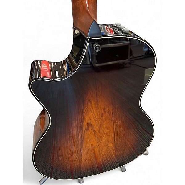 Used Taylor Builders Edition 814CE Sinker Redwood Natural Acoustic Electric Guitar