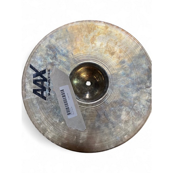 Used SABIAN 14in AAX Stage Hi Hat Pair Cymbal