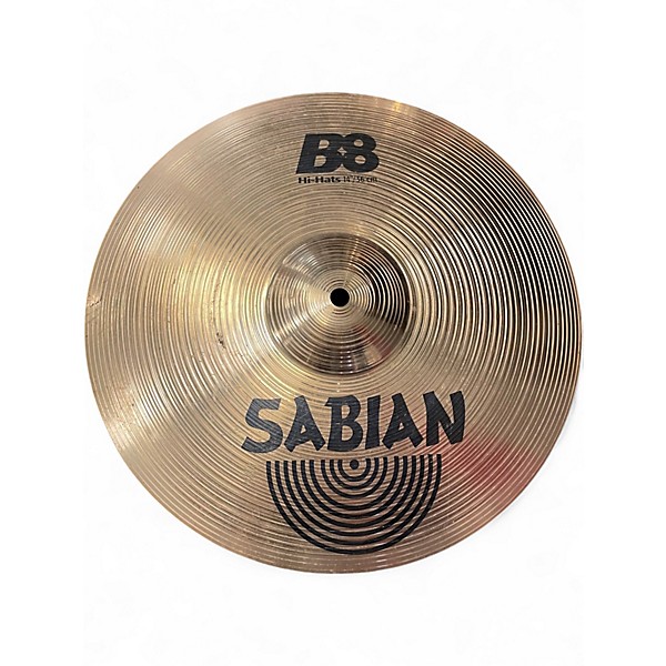 Used SABIAN 14in B8 Hi Hat Pair Cymbal