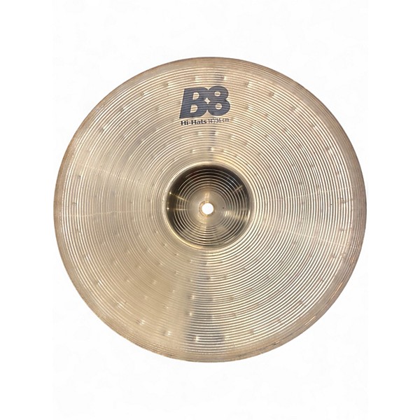 Used SABIAN 14in B8 Hi Hat Pair Cymbal