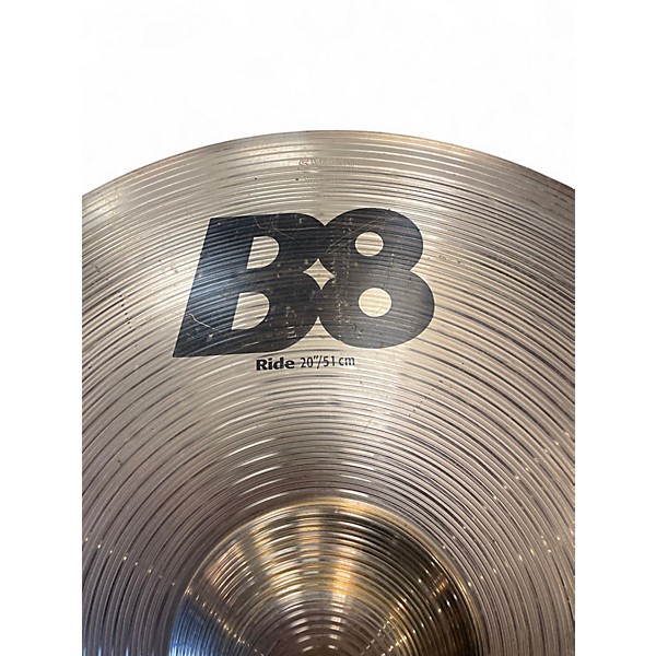 Used SABIAN 20in B8 Ride Cymbal