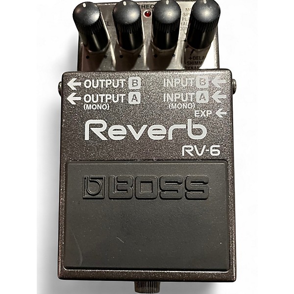 Used BOSS RV6 Digital Reverb Effect Pedal