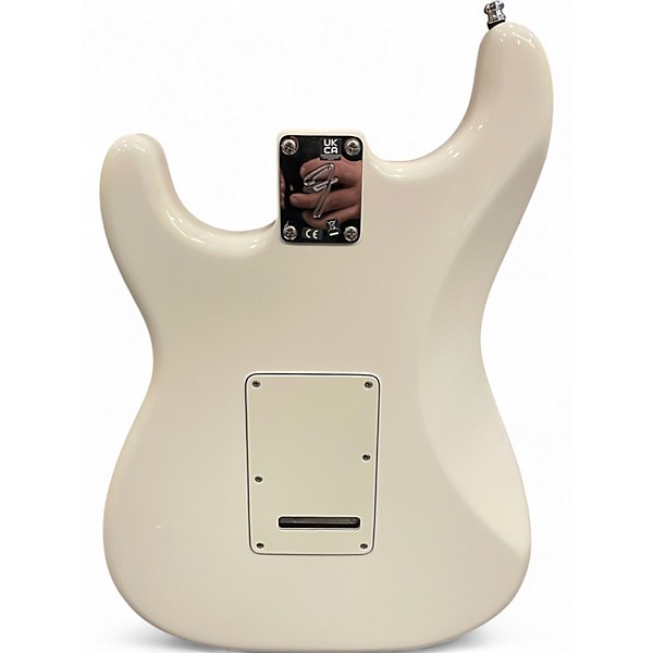 Used Fender Player Stratocaster POLAR WHITE Solid Body Electric Guitar