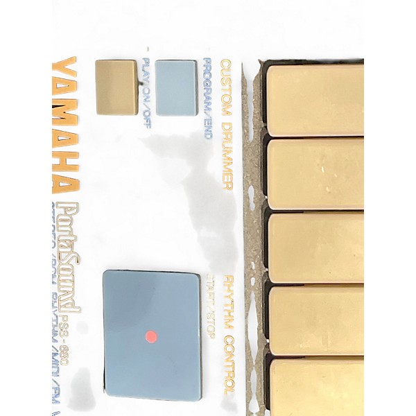 Used Yamaha 1980s PortaSound PSS-680 Music Station Synthesizer